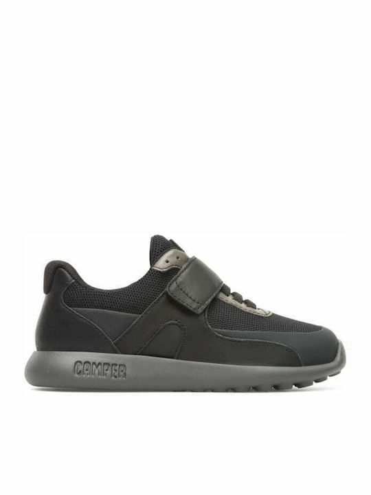 Driftie Παιδικά Sneakers με Σκρατς Μαύρα