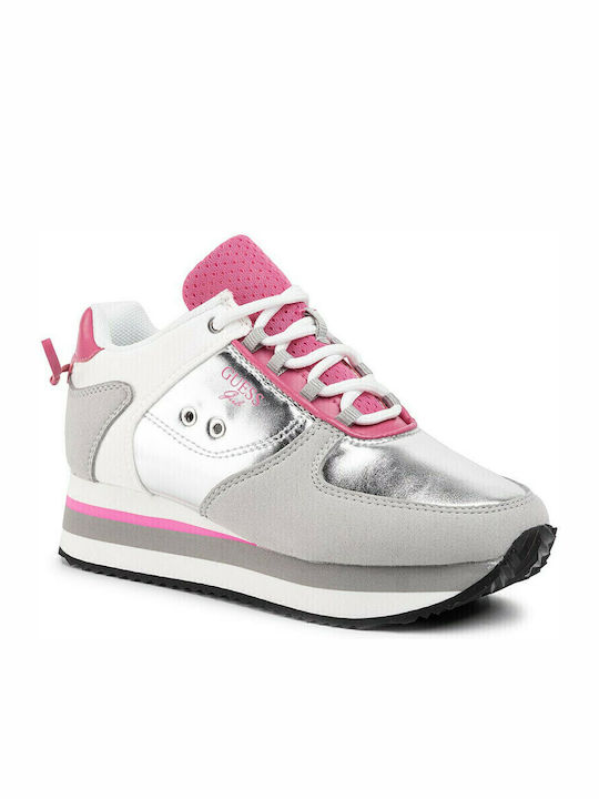 Παιδικά Sneakers Ασημί