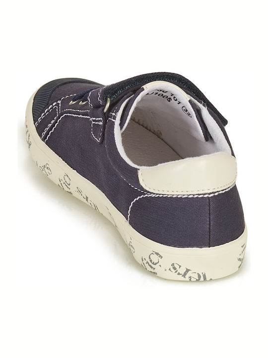 Gody Παιδικά Sneakers με Σκρατς Μπλε