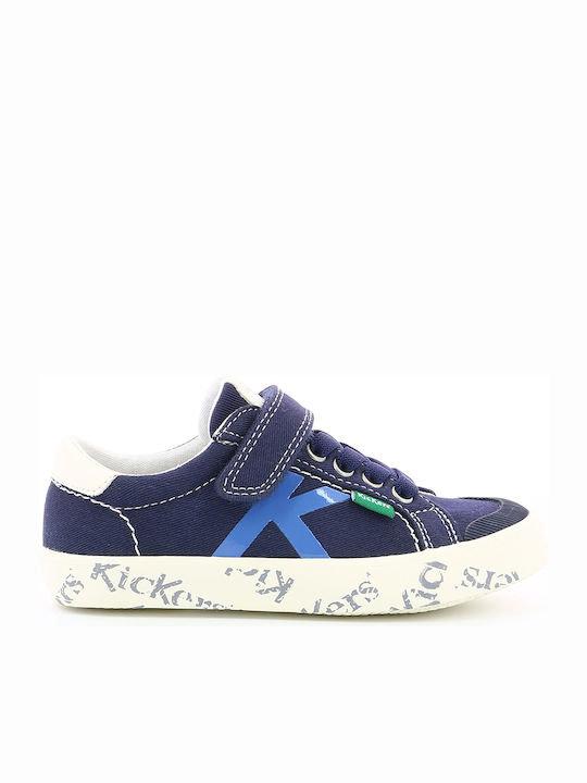 Gody Παιδικά Sneakers με Σκρατς Μπλε