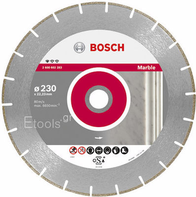 Bosch Διαμαντόδισκος Κοπής Best for Marble 230mm Slicer/Coarse Grater Disc Construction Materials 230mm 1pcs