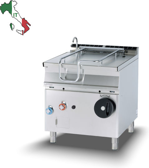Lotus BR80-98GF/I Tilting Pan Gas Capacity 80lt 80x90x90cm.