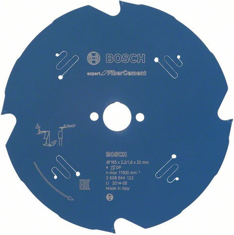 Bosch Cutting Disc Wood EX FC H Cutting Disc Wood Hole Diameter 165mm 1pcs