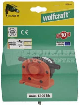 Wolfcraft 2202000 Αντλία Δράπανου Νερού 13