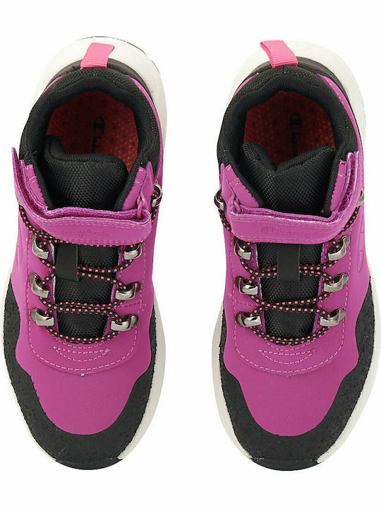 Climb Kinder Sneakers Hoch mit Klettverschluss Lila