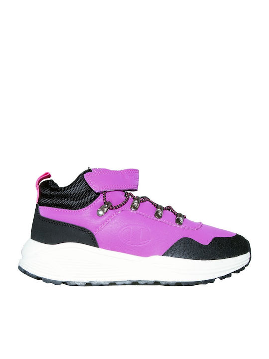 Climb Kinder Sneakers Hoch mit Klettverschluss Lila