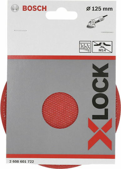 Bosch 2608601722 Rubber Backing Pad with Velcro Sticker Angle Grinder 125