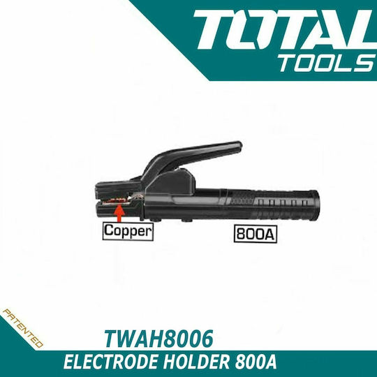 Total TWAH8006 Τσιμπίδα Ηλεκτροκόλλησης 800A