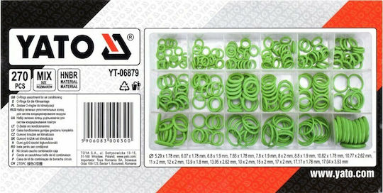 Yato O ring O-Rings Ψυκτικών YT-06879 270τμχ