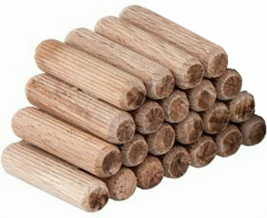 Wolfcraft Wooden Dowels 6x30mm 50pcs 2906000