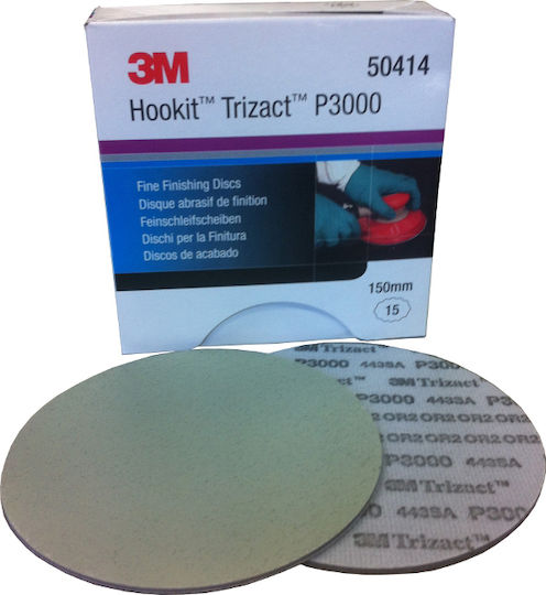 3M Finishing Disc P3000 Orbital Sander Sanding Sheet K3000 150x150mm