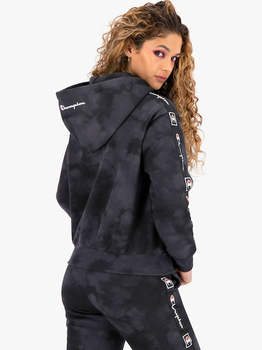 Rochester Damen Sweatshirtjacke Kapuzen Anthracite