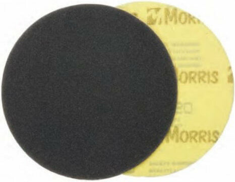 Morris Silicon Carbide Velcro Orbital Sander Sanding Sheet K600 125x125mm