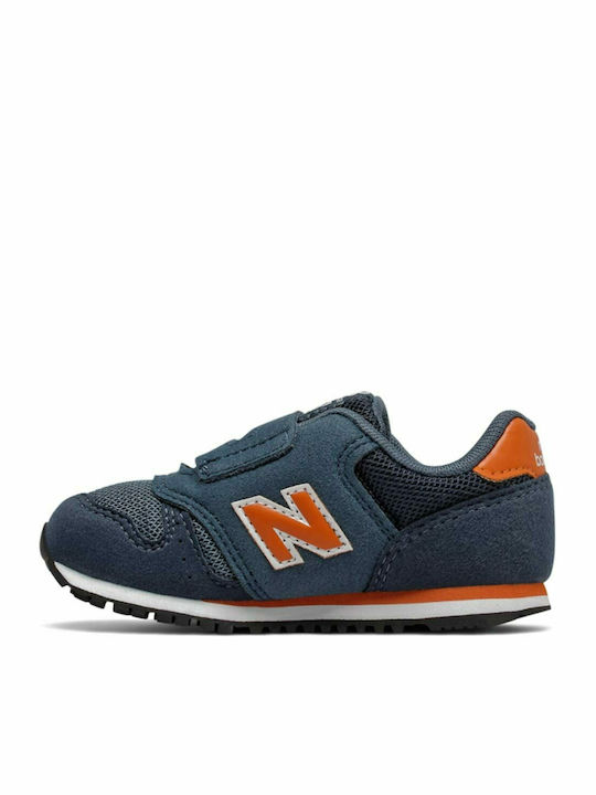 373 Kinder Sneakers mit Klettverschluss Marineblau