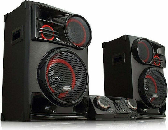 LG Sistem audio CL98 3500W cu CD Player și Bluetooth Negru