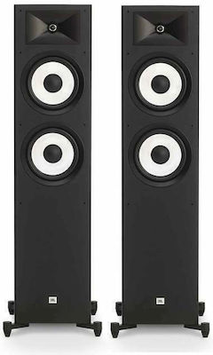 JBL Stage A190 JBLStageA190 Paar Hi-Fi Lautsprecher Boden 2.5 Anzahl von Fahrern B26xT37xH107cm. Schwarz