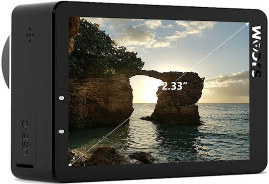 SJCAM SJ8 Pro Action-Kamera 4K Ultra HD Unterwasser mit Touchscreen 2.3" und Wi-Fi Schwarz