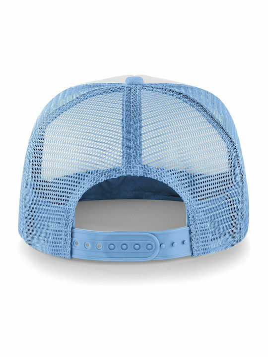 Beechfield B645 Trucker Jockey Sky Blue / White Beechfield B645 Trucker Jockey Sky Blue / White
