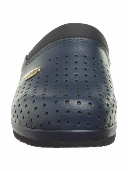 Scholl Back Guard Δερμάτινα Ανατομικά Σαμπό Μπλε