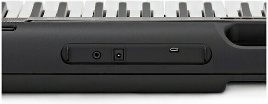 Casio Keyboard CT-S100 with 61 Keys Standard Touch Black without Power Supply