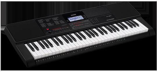 Casio Αρμόνιο CT-X700 με 61 Δυναμικά Πλήκτρα Μαύρο
