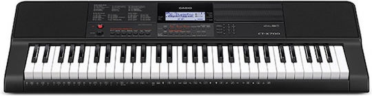 Casio Αρμόνιο CT-X700 με 61 Δυναμικά Πλήκτρα Μαύρο