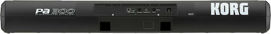 Korg Arranger PA-300 με 61 Δυναμικά Πλήκτρα Μαύρο