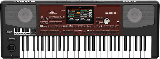 Korg Arranger PA-700 Oriental with 61 Dynamic Keys Black