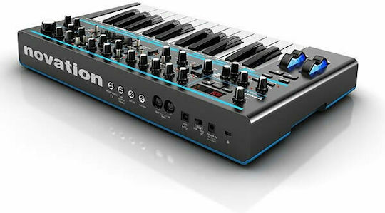 Novation Synthesizer Bass Station II with 25 Dynamic Keys Black