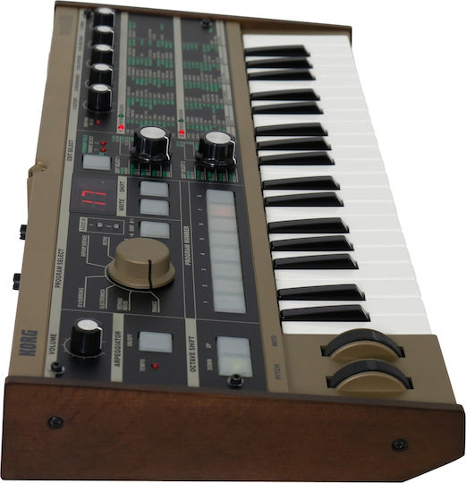 Korg Synthesizer microKORG με 37 Δυναμικά Πλήκτρα Γκρι