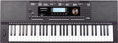 Medeli Arranger M-361 + PSU with 61 Dynamic Keys Black