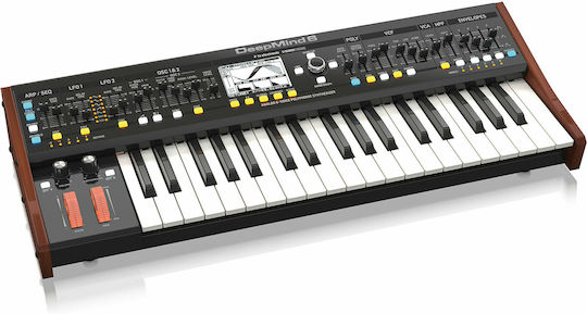 Behringer Synthesizer Deepmind 6 mit 37 Dynamisch Tasten Schwarz