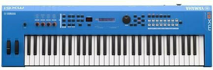 Yamaha Synthesizer MX-61 II με 61 Πλήκτρα Τυπικής Αφής Μπλε