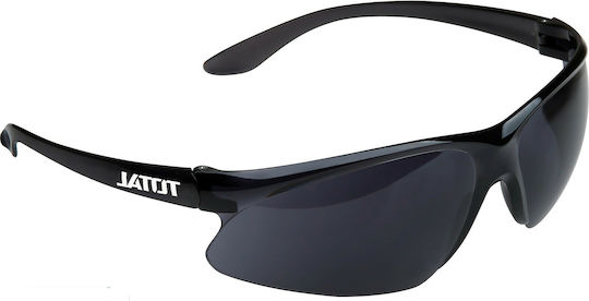 Total Safety Glasses for Protection with Black Lenses Tinted 1pcs