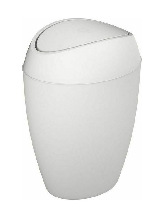Umbra Twirla Waste Bin Waste Plastic White 9lt 1pcs
