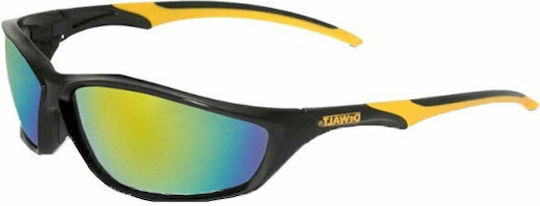 Dewalt Ochelari de Protecție pentru Muncă cu Roșii Lentile Reflectori 1buc