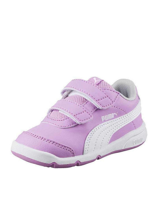 Puma Stepflex 2 Kids Sneakers with Scratch Pink