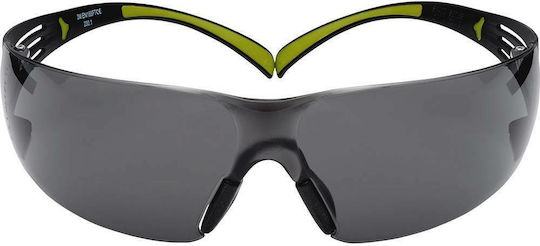 3M Securefit Safety Glasses for Protection with Gray Lenses Tinted 1pcs