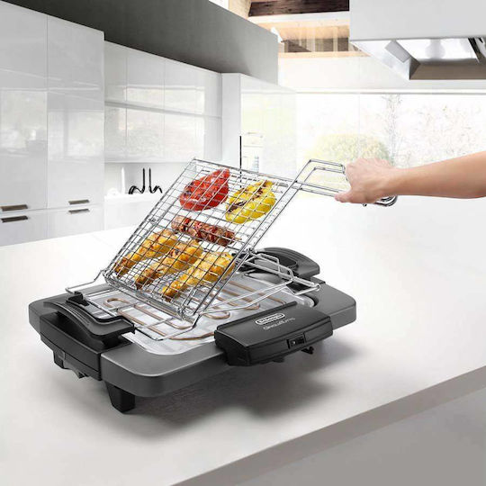 De'Longhi BQ60.X Tabletop Electric Grill Grill 1900W 28cmx27cmcm