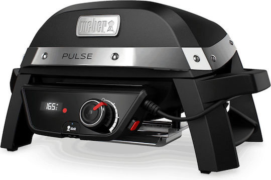 Weber Pulse Tabletop Electric Grill Grill 1800W with Lid and Adjustable Thermostat 41cmx31cmcm