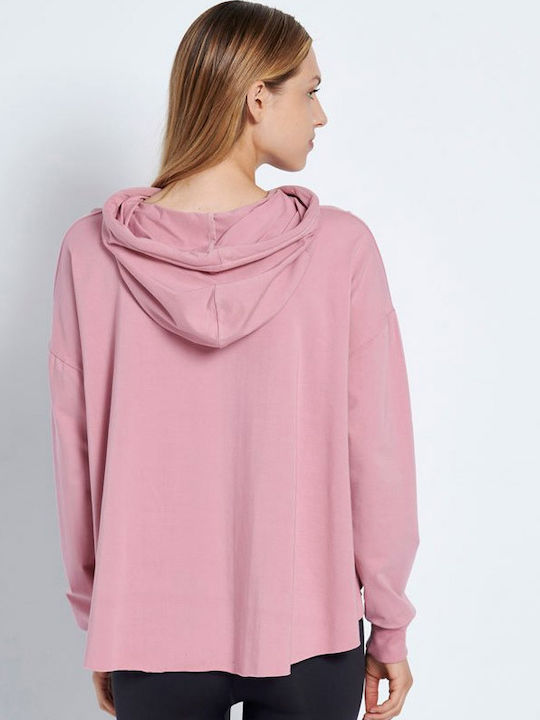 BodyTalk Sweatshirt Pink with Hood