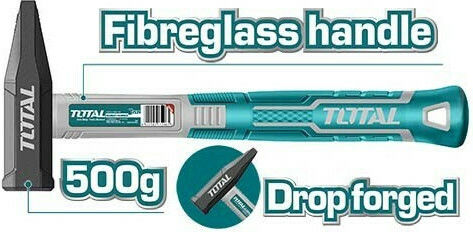Total Hammer 500gr mit Kunststoffgriff Penas THT715006