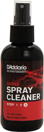 Daddario Shine - Instant Spray Polish Cleaning Accessory in Silver Color Step 3 of 3, 4oz