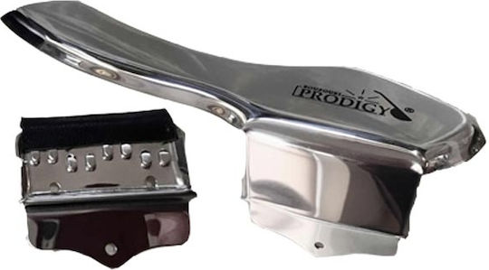 Prodigy Bouzouki Tailpiece/Armrest Polished Steel Set Right Handed