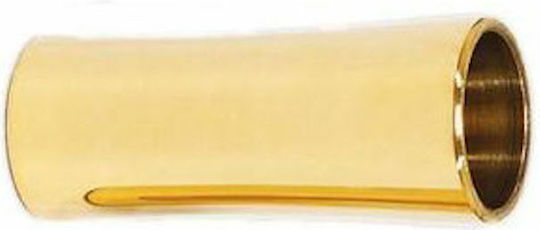 Dunlop Brass Slide Slide in Silber Farbe