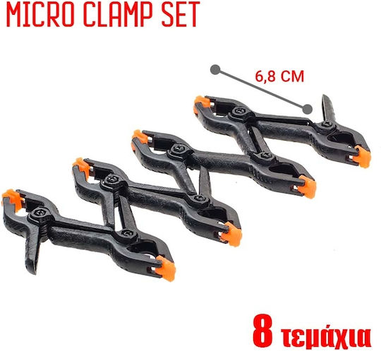 1121.006 Clamp Set Spring 8 pcs