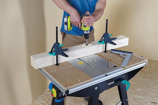 Wolfcraft 3036000 Σφιγκτήρας Σκανδάλης με Μέγιστο Άνοιγμα 120mm
