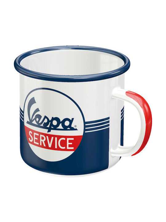 Nostalgic Art Vespa - Service Enamel Cup Multicolour