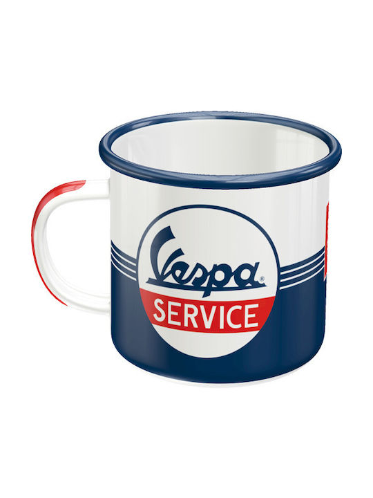 Nostalgic Art Vespa - Service Κούπα Εμαγιέ Πολύχρωμη