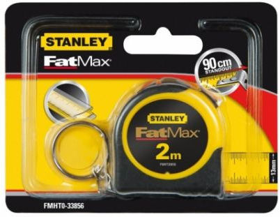 Stanley Fatmax Tape Measure with Auto-Rewind 13mm x 2m